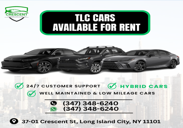 TLC Car Market - 2025 BRAND NEW CARS AVAILABLE FOR RENT!